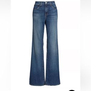 Nili Lotan soft denim boot cut jeans